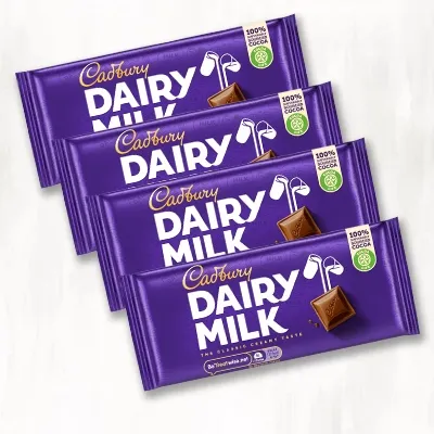 4 Dairy Milk Chocolates